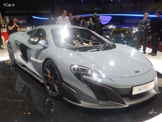 ژنو محل رونمایی رسمی از مکلارن 675LT